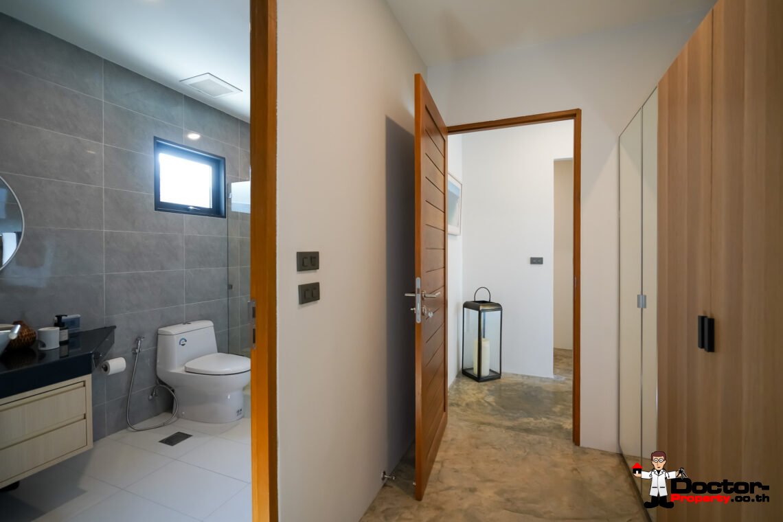 New 3 Bedroom Pool Villa in Bang Rak, Koh Samui – For Sale